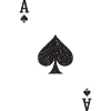 Pik As Minimaldruck