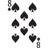 Eight Spades Pattern