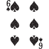 Six Spades Nine Spades Pattern