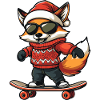 Fox Christmas Funny