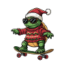 Turtle Christmas Funny