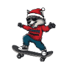 Wolf Christmas Funny