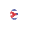 ADN cubain Cuba Drapeau hispanique