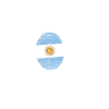 ADN argentin Drapeau argentin Hispanique