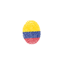 Colombian DNA Colombia Flag Hispanic