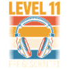 Level 11 Birthday Unlocked Headphones