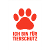 Paw Print Animal Welfare Message