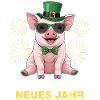 Happy New Year Lucky Pig