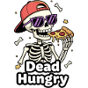 Dead Hungry Skeleton Pizza