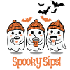 Spooky Sips Ghost Coffee Trio