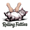 Rolling Fatties - Funny Cat T-Shirt
