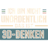 I'm not messy – that's 3D thinking