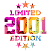 LIMITED EDITION 2001 25TH BIRTHDAY