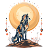 Boho Wolf