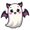 Halloween Bat Ghost