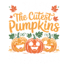 Sweet pumpkins in autumn teacher