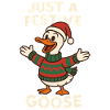 Just A Festive Christmas Goose