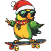 Papagai Christmas Funny