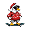 Goose Christmas Funny