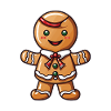 Christmas Gingerbread Baking Cookie