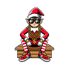 Christmas Elf Bling Rapper