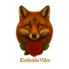 Fox with Rose - Credendo Vides