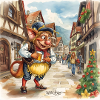 Gobelin au marché de Noël