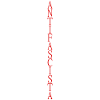 lettrage antifasciste vertical élégant