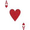 As Heart Doppelkopf Card Rome Poker