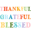 So Very Thankful Grateful Fall