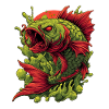 Emerald Koi Fury Splash