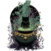 Potion Master Cat Magical Design