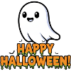Happy Halloween Ghost