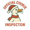 Funny Goose Santa Noël Cookie Officiel