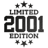 LIMITED EDITION 2001 25TH BIRTHDAY