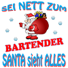 SANTA BARTENDER