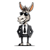 Suit Wearer Donkey