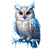 Frosty Owl Majesty