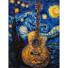 Guitar Van Gogh Starry Night