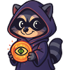 When a Racoon Finds Something