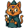 Purrscribe the Prophet Cat