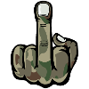 Doigt d’honneur Stinky Finger Design Army