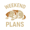 Weekend Plans – Sleeping Dog Motif
