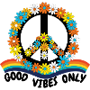 Flower Power Peace – Goood Vibes Only