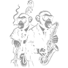 Graffiti Jazz Monkeys