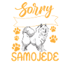 Samojede kann nicht Schlittenhund