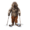 Chien Mastiff Ski Ski