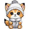 Fuchs Winter Comic