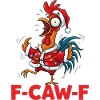 F-Caw-F Crazy Christmas Chicken Pun
