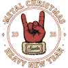 Metal Christmas 2026 Hornhand Logo